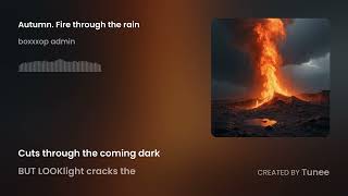 project boxxxop admin.  Autumn.  Fire through the rain.