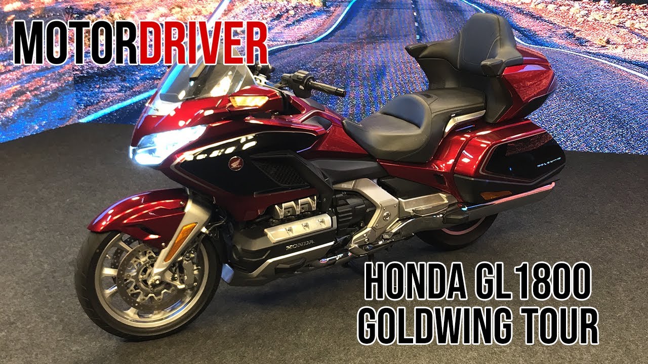Honda Goldwing GL 1800 Tour - O máximo do conforto em uma motocicleta.