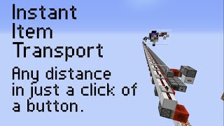 Instant Item Transporter 1.16+