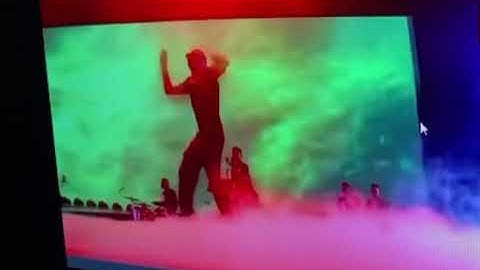 Wizkid and Chrisbrown performance in 02 arena