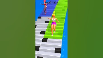 😍 Down Stairs Race Level - 237 Gameplay 🎮‼️#downstairs #games #trending #shorts