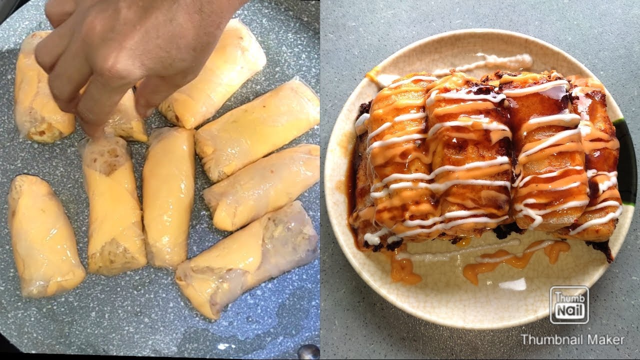 Bikin Cemilan Yang Sangat Sederhana Mihun Goreng Dengan Rice Paper ...