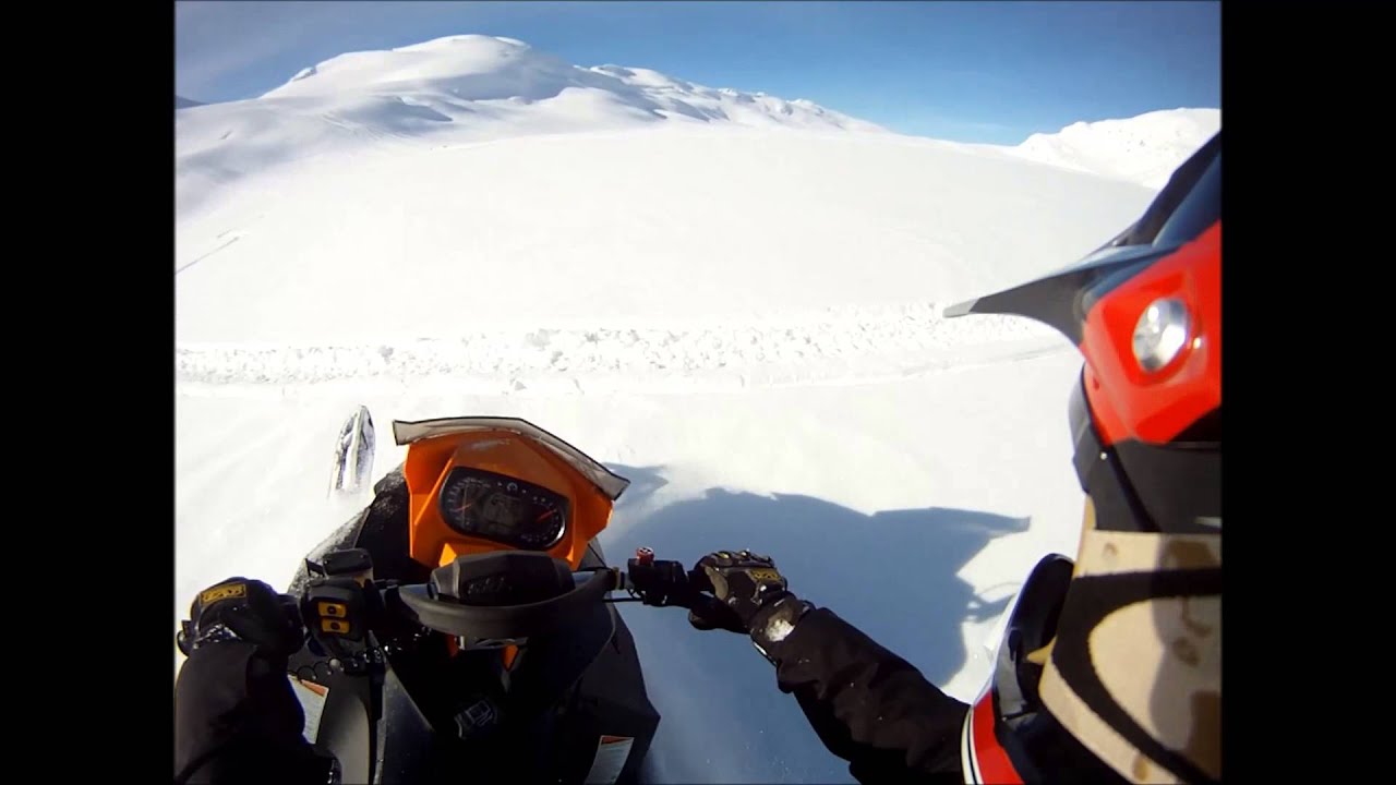 Whistler snowmobiling-Pemberton Ice Cap