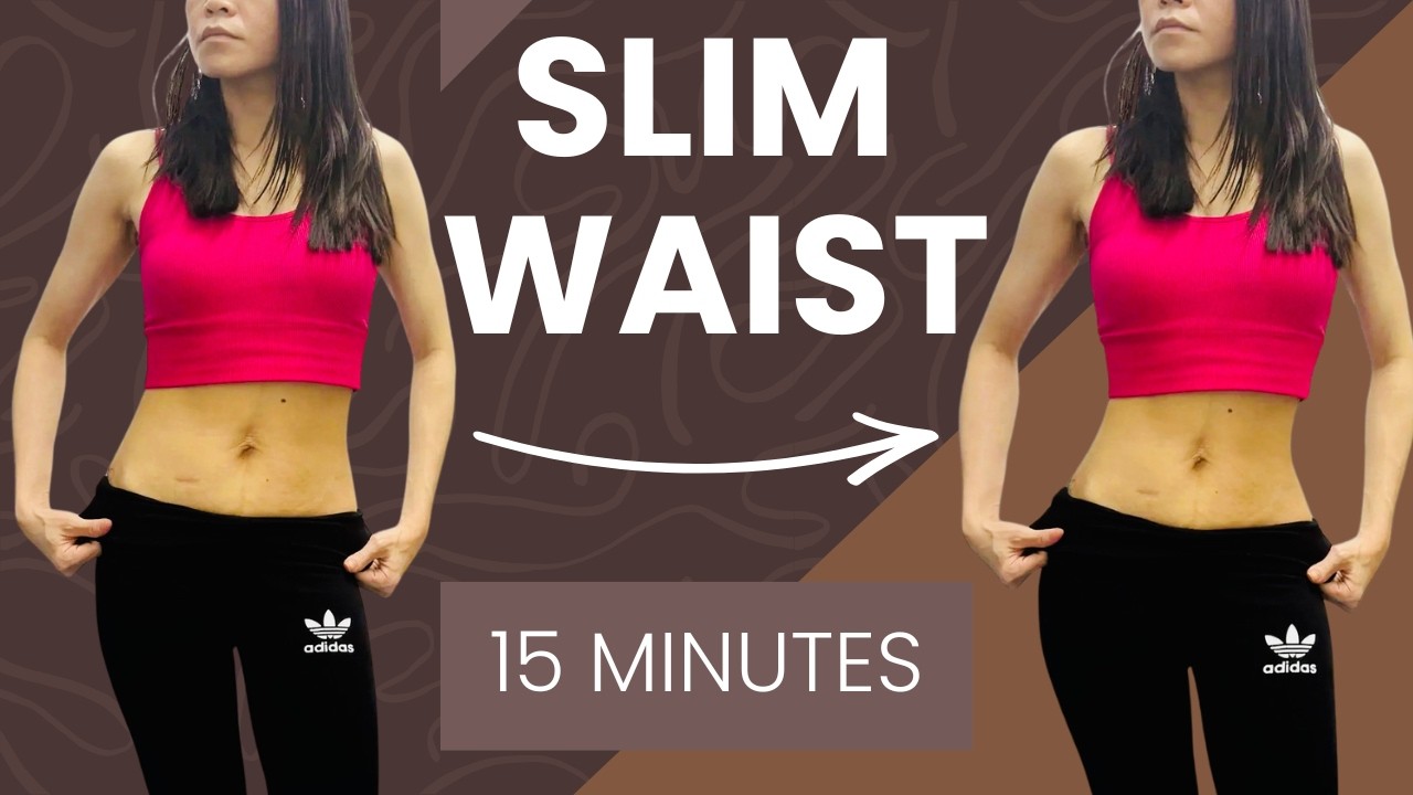 15 MIN Pilates for a Slim Waist & Strong Core | No Equipment At Home