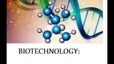 BIOTECHNOLOGY   PRINCIPLES & PROCESSES   PART 3