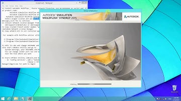 Moldflow 2015 Kurulum videosu__Moldflow Installation Video__Video installazione Moldflow