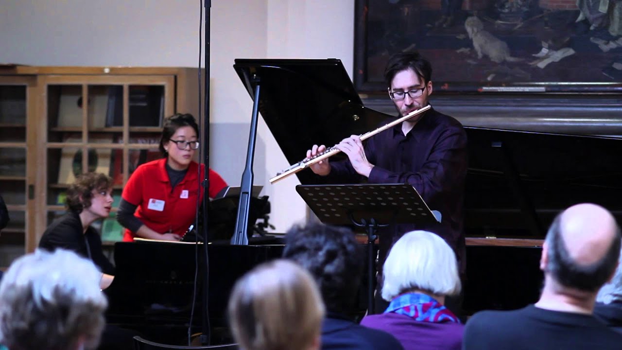 B Martinu Flute Sonata 1st mvt - YouTube
