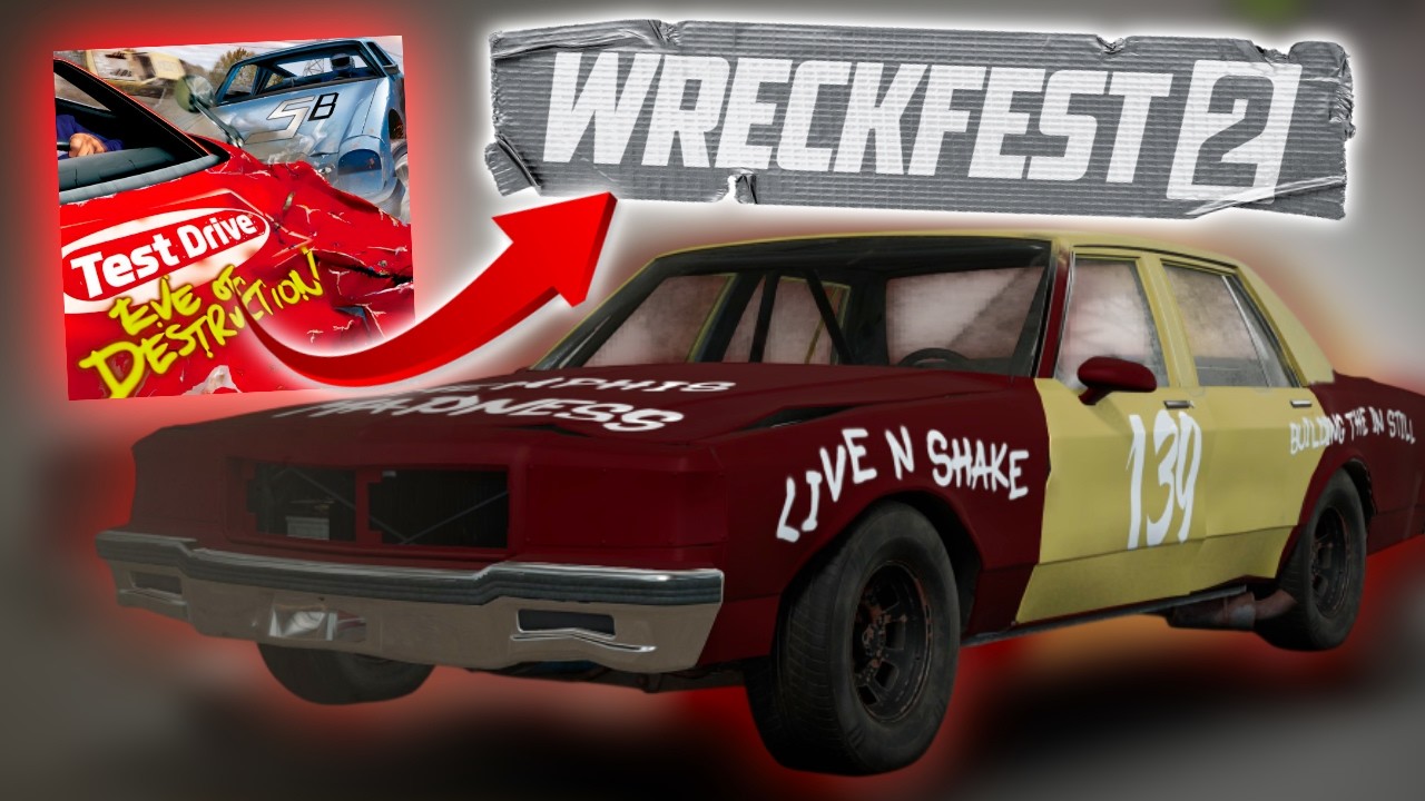 Я протестировал автомобили из фильма «Канун разрушения» в Wreckfest 2.