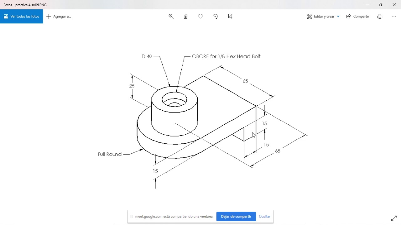 Practica 4 SolidWorks - YouTube