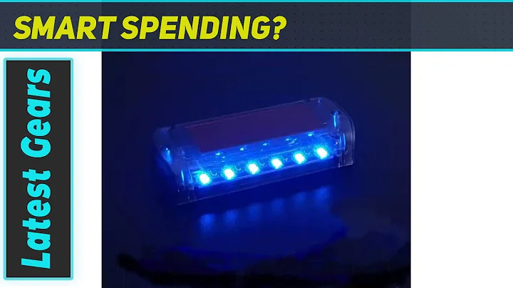 KAGOR Solar Power LED Car Alarm Warning Light: The Ultimate Anti-Theft Solution!