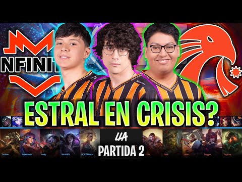 PUEDEN JOSEDEODO Y ESTRAL EVITAR LA CRISIS? | INF vs EST Partida 2 RESUMEN LLA CLAUSURA 2024