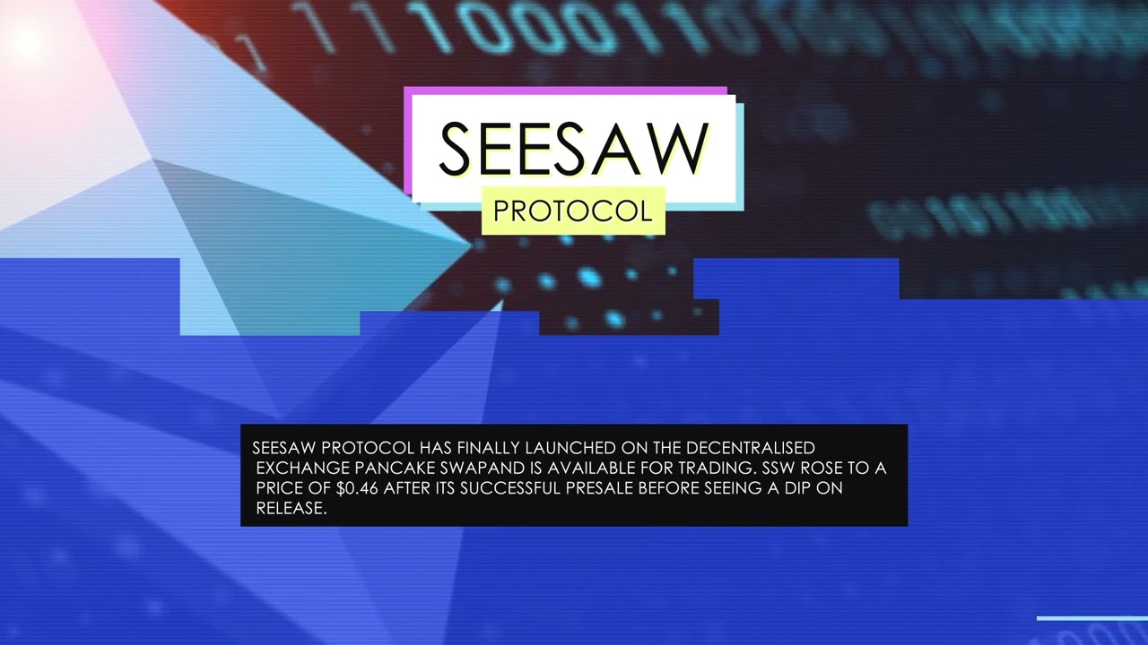 Cryptocurrencies With Profitable Launches: Seesaw Protocol Ssw… – Institut  Saint Dominique