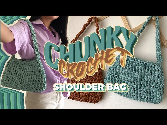 crochet a y2k baguette purse with me! 👜 