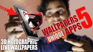 5 AMAZING Wallpaper Apps for Android 2019 | Customize Your Smartphone 18:9 Display or Notch Phones