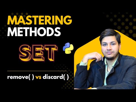 Mastering Set Methods in Python 🐍 | remove vs discard | In just 3 minutes 🕒