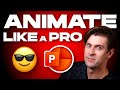 Create PowerPoint ANIMATIONS Like a Pro ✨ feat. @interstellar_ppt