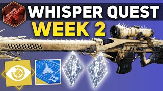 The Whisper Quest Week 2 Guide - 2nd Blights & Next 2 Oracle Locations - Destiny 2 Exotic Mission