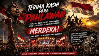 🔥 Terima Kasih Para Pahlawan | Lagu Kemerdekaan Indonesia | Reggae Rock Penuh Semangat**