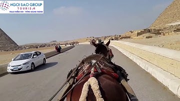 Cận cảnh Kim tự tháp ai cập nổi tiếng