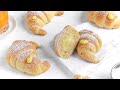 Vegan Cornetti | Italian Croissant filled w. Vegan Custard