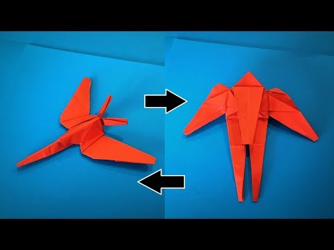 Как сделать оригами коробочки трансформеры? Поделки из бумаги