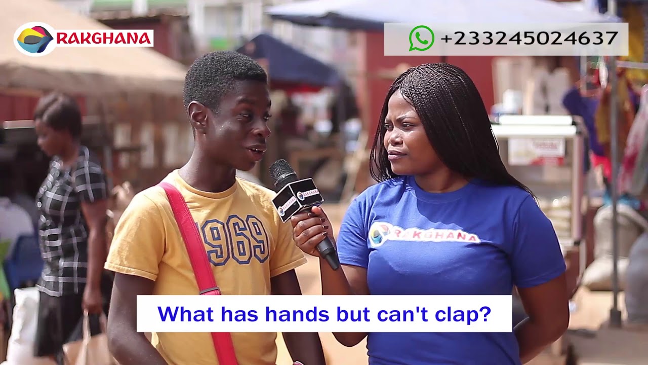 RIDDLE: What has hands but can't clap? Street Quiz | Funny Videos|Funny African Videos - YouTube RIDDLE: What has hands but can't clap? Street Quiz | Funny Videos|Funny African Videos - YouTube