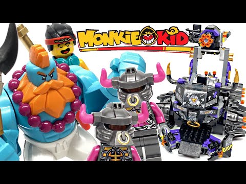 LEGO Monkie Kid Iron Bull Tank review! 2020 set 80007!