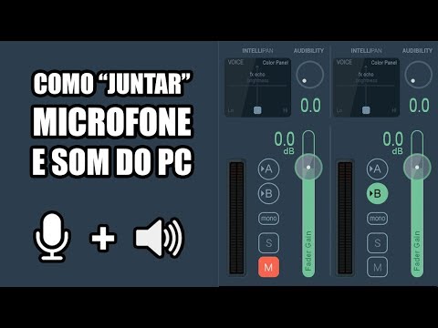 Vídeo: Como Reproduzir O Som De Um Microfone