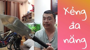 Review xẻng đa năng 14 chức năng. Nextool Nato