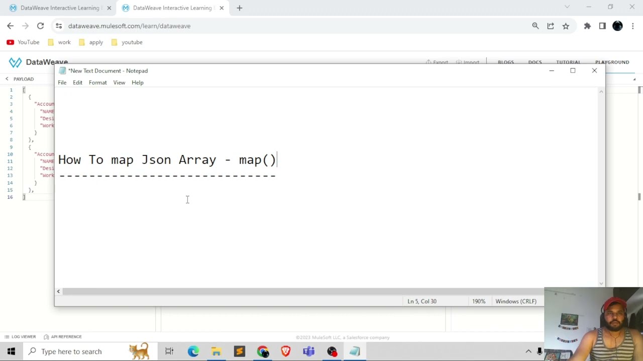 DataWeave | How To map Json Array - map()