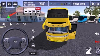 MALAYSIA BUS SIMULATOR IDBS INTERNATIONAL GAME ! NEW UPDATE  ANDROID GAME PLAY 2023! screenshot 5
