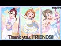Thank you, FRIENDS!! ~ 2nd Years Mix ~ Color Coded Lyrics (ROM/KAN/ENG)