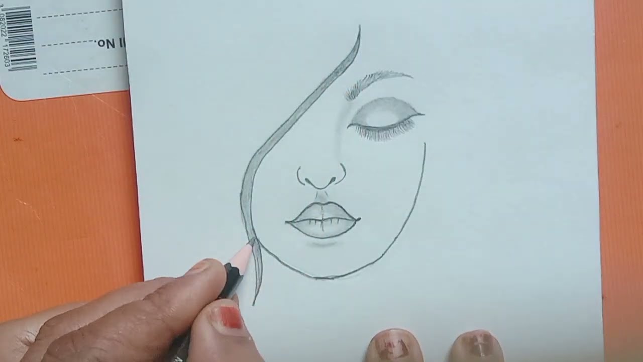 Girl Drawing | How to Draw Girl | Ladki ka Drawing kaise Banaen | Easy Drawing