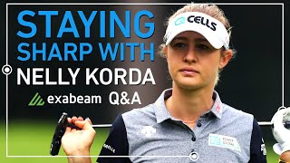 Staying Sharp While Staying Home, with US Golf Pro Nelly Korda