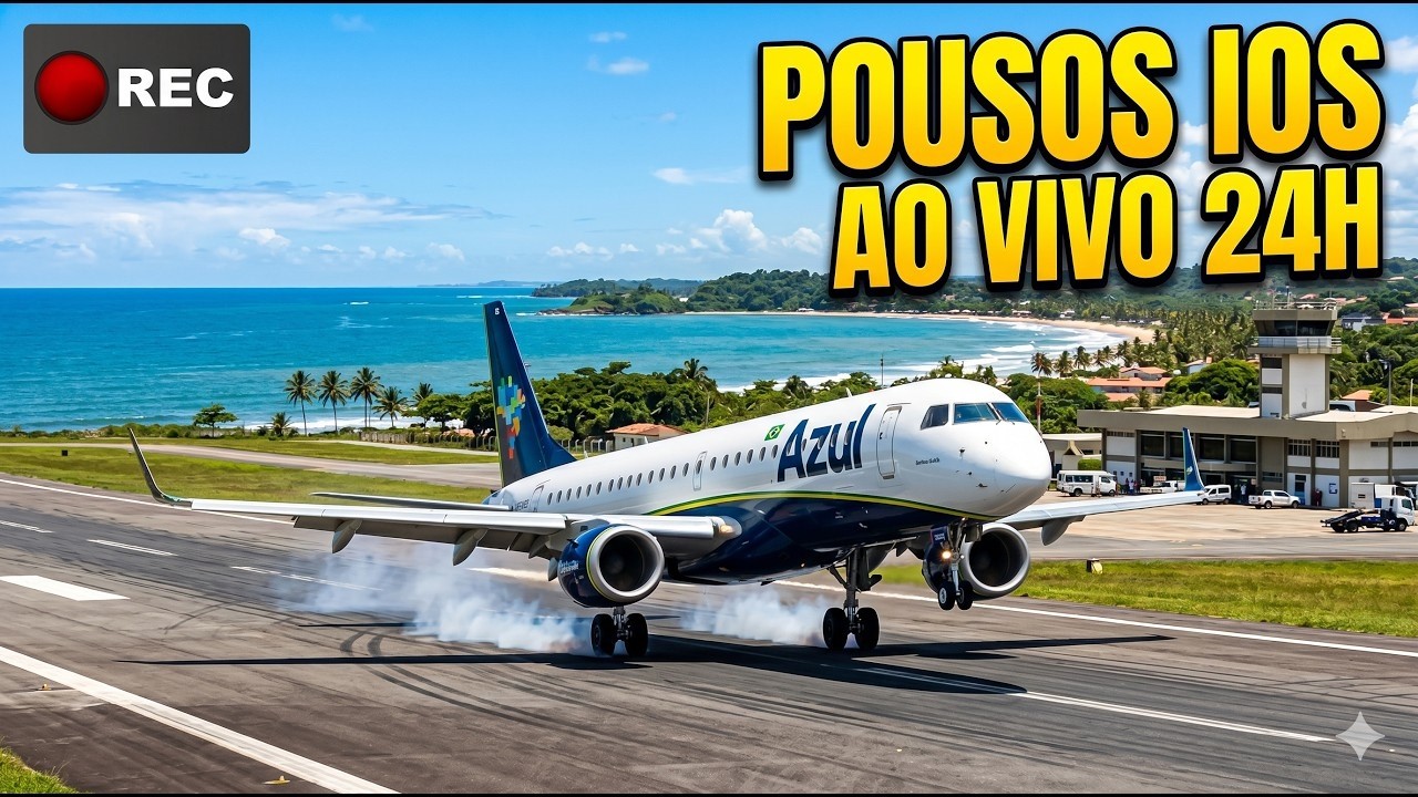 Ilhéus Airport (SBIL/IOS) Live – Landings, Takeoffs & Weather 24h live camera thumbnail