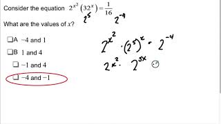 Solving Exponential Equations Ex 3