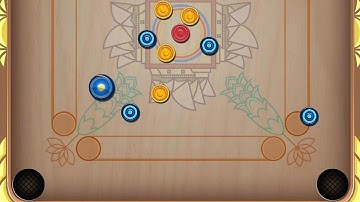 Online carrom board game | Carrom pool | Carrom pool android gameplay #53