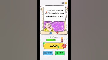 Braindom 2 Level 238 WalkThrough Solution | Who is lying? You are late the movie started at 15:00