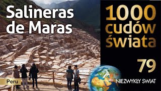 1000 cudów świata - Salineras de Maras - Peru - Lektor PL - 4K