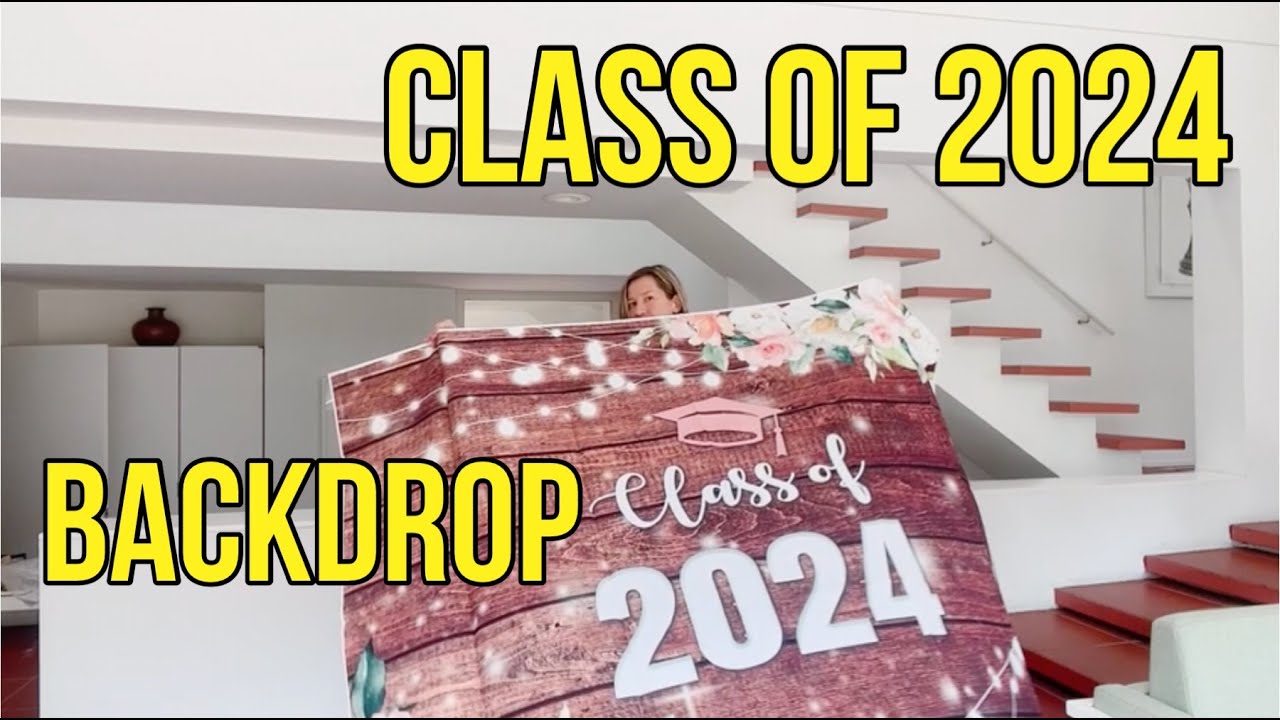 SHOULD YOU BUY?Aperturee Class of 2024 Graduation Photography Backdrop 7x5ft Budget Studio backdrops