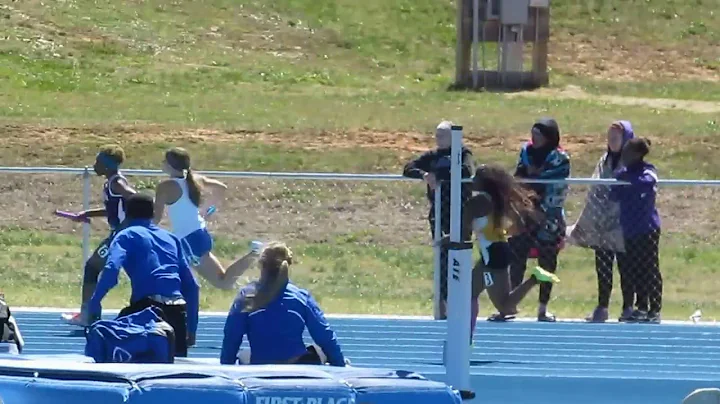SWU W4x100 relay 2016 at Susan Rouse Invite