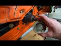 Kubota B7100 Leaking Rear Axle Seal Replacement, BONUS New Style Rear Hub Installation.