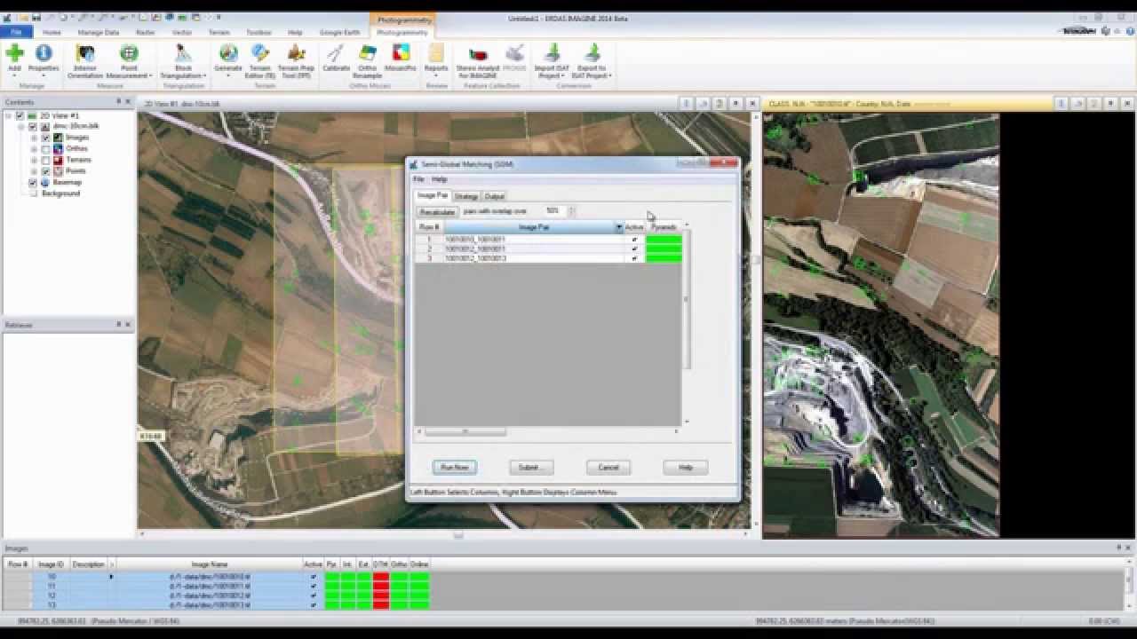 IMAGINE Photogrammetry 2014 SGM