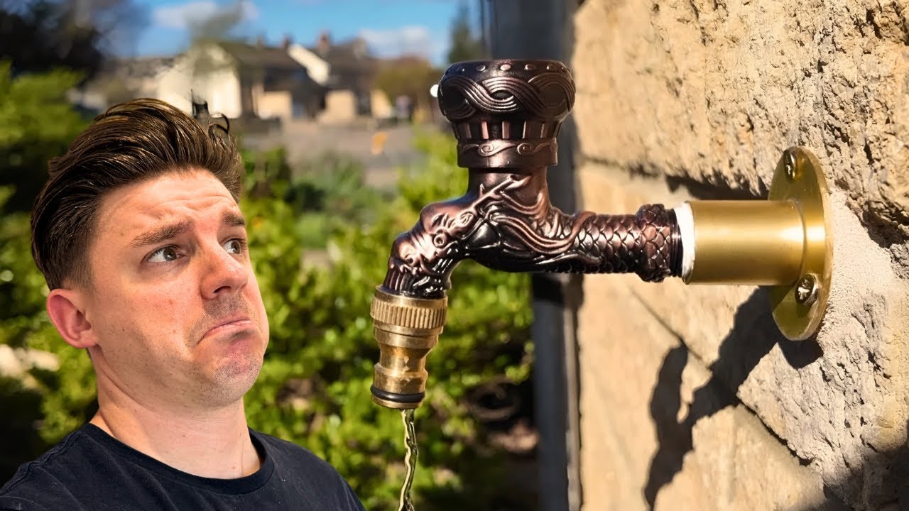 Fixing simple leaks and a new outside tap