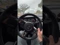 Shelby GT350 Drive In The rain #shorts