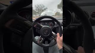 Shelby GT350 Drive In The rain #shorts