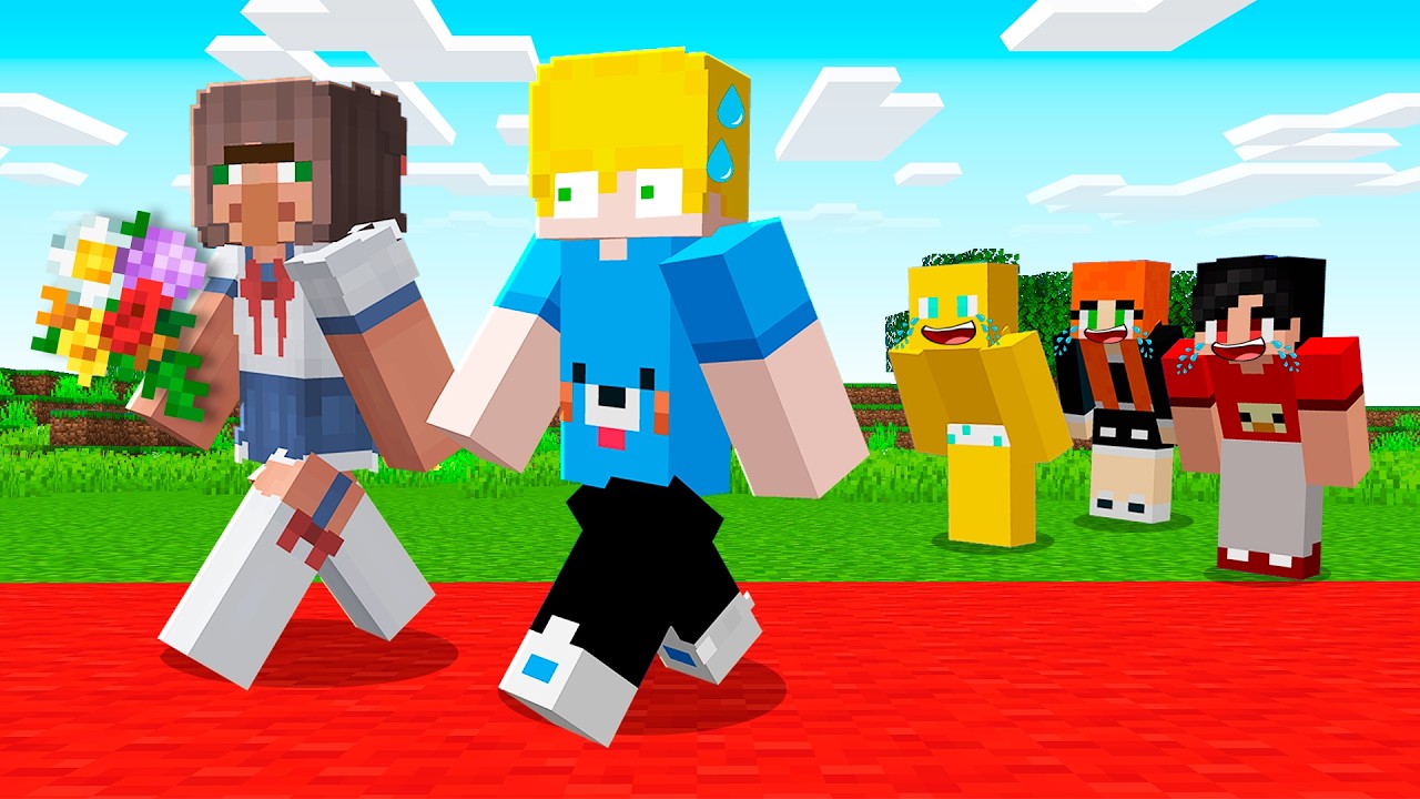 Касс женился в Minecraft!