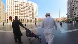Jarak Hotel Maden / Nozol Royal Inn ke Masjid Nabawi I 360 VIDEO
