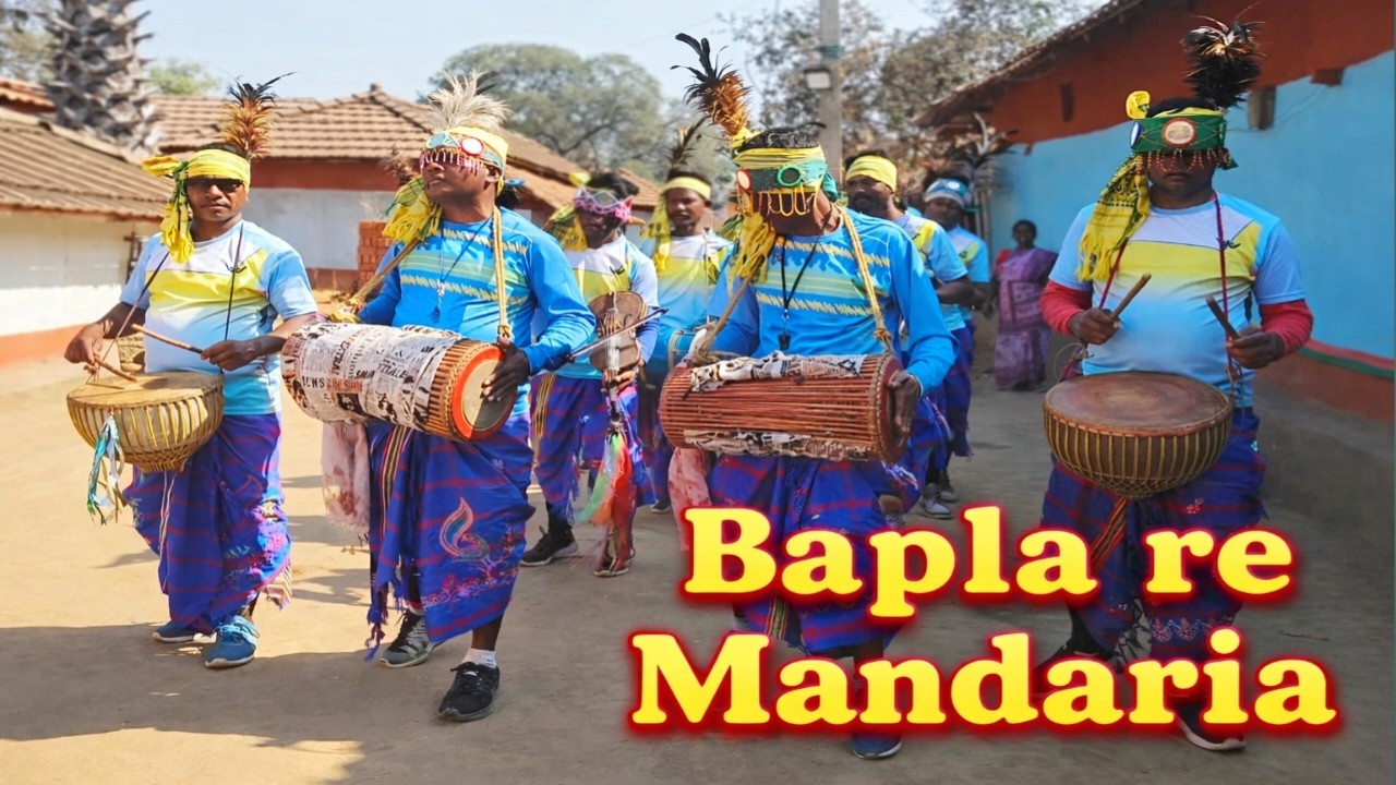 Bapla re mandaria||Santhali Bapla sogoy video