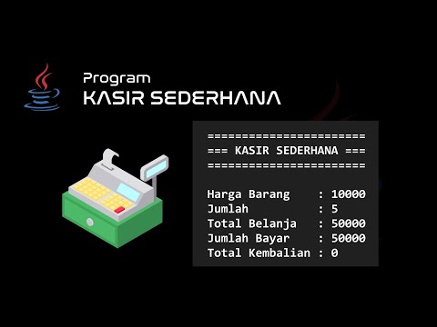 Program Kasir Sederhana